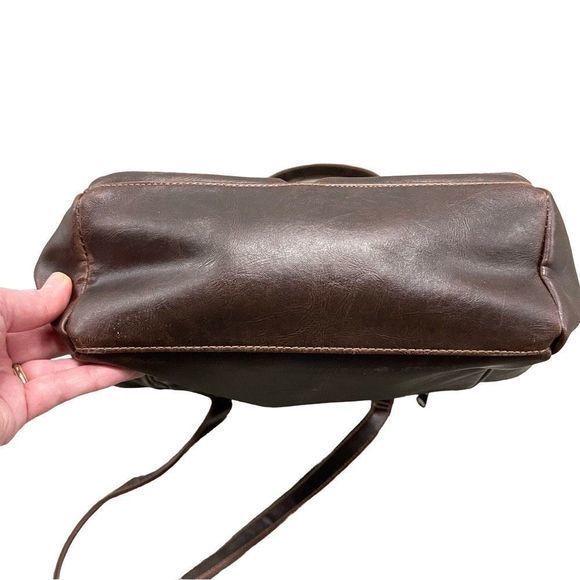 Rosetti “Light Inside” Brown Leather Shoulder Bag with SmartLyte — NWT - Picture 5 of 12